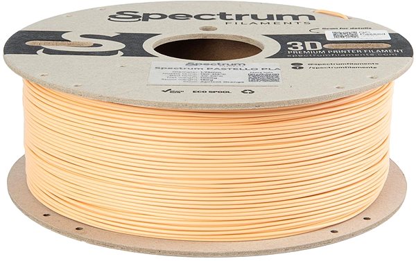 Filament Spectrum Pastello PLA 1,75 mm, Apricot Orange, 1 kg ...