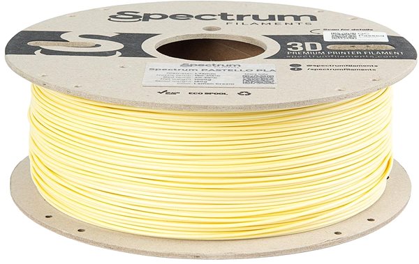 Filament Filament Spectrum Pastello PLA 1.75mm Lemon Cream 1kg ...