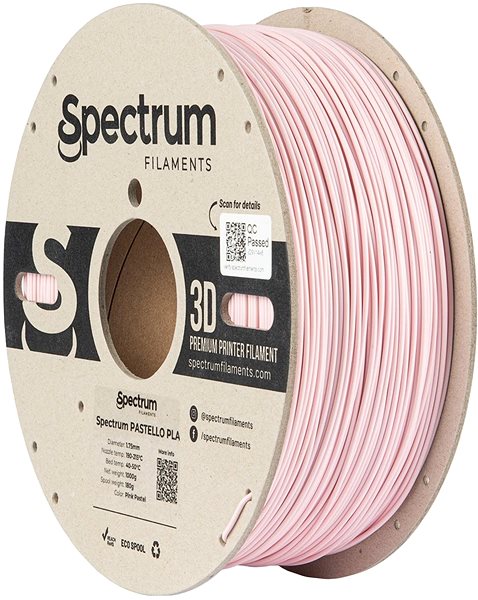 Filament Filament Spectrum Pastello PLA 1.75mm Pink Pastel 1kg ...
