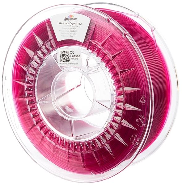 Filament Filament Spectrum PLA Crystal 1.75mm Ffozen Berry 1kg ...