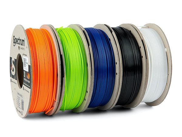 Filament Filament Spectrum Premium PET-G 1.75mm 5x 0.25kg ...