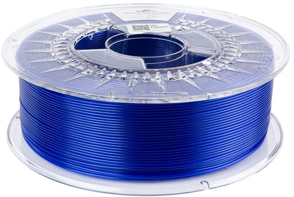 Filament Spectrum 3D nyomtatószál, Premium PET-G, 1,75 mm, Transparent Blue, 1 kg ...