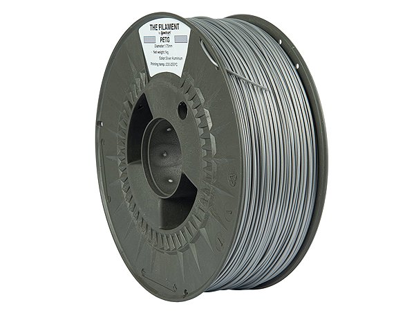 Filament The Filament PETG 1.75mm Silver Aluminium 1kg ...