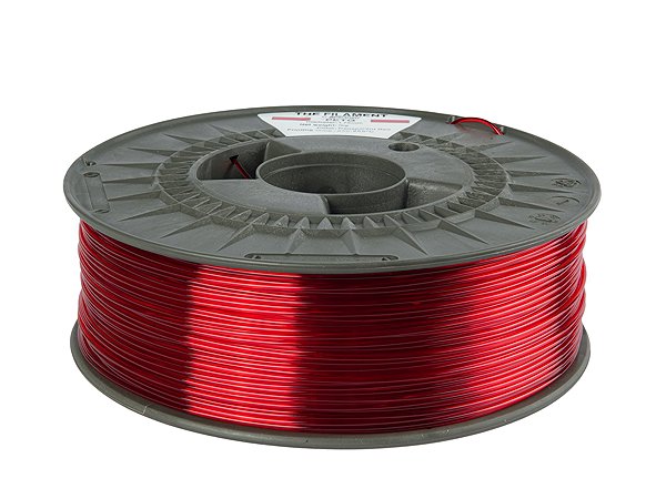 Filament The Filament PETG 1,75mm Transparent Red 1kg ...