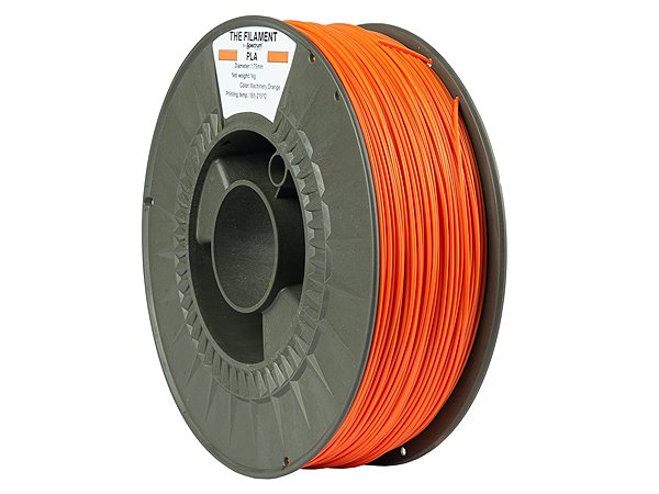 Filament The Filament PLA 1.75mm Machinery Orange 1kg ...