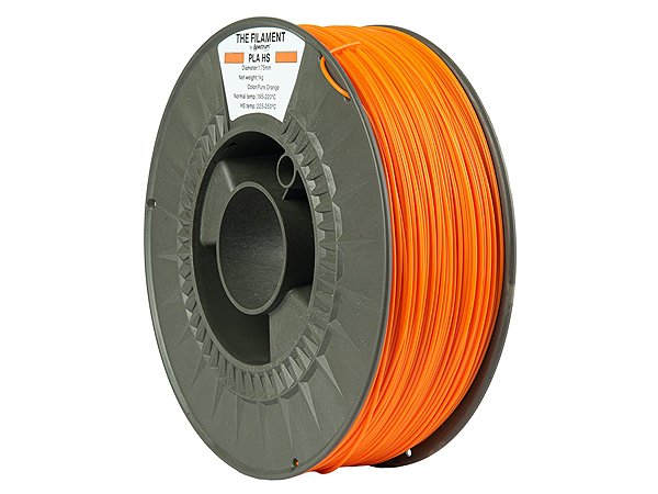 Filament The Filament PLA HS 1.75mm Pure Orange 1kg ...