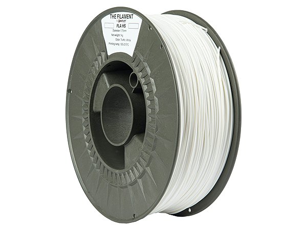 Filament The Filament PLA HS 1.75mm Traffic White 1kg ...