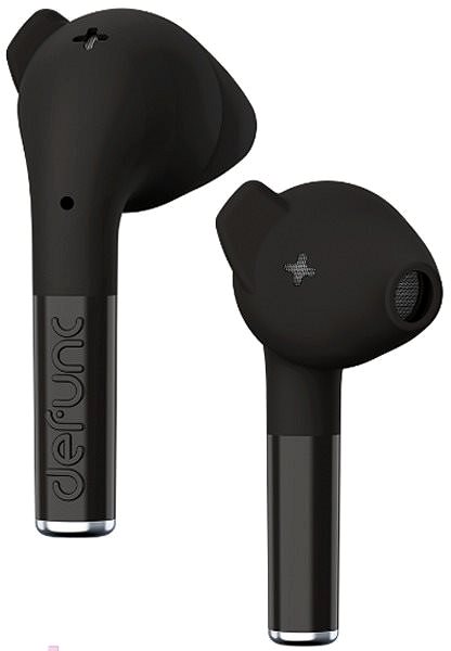 Wireless Headphones DeFunc TRUE GO Slim Black Lateral view