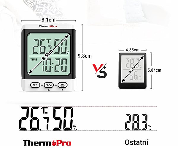 Időjárás állomás ThermoPro TP152 ...
