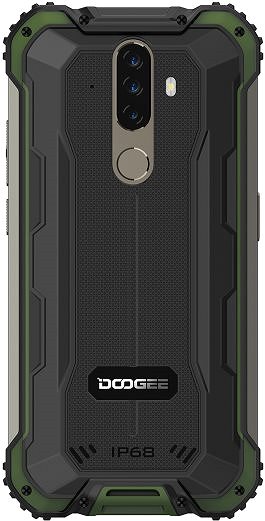 Mobilný telefón Doogee S58 PRO Dual SIM zelený Zadná strana