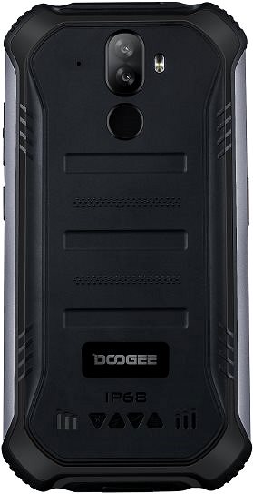 Mobiltelefon Doogee S40 PRO DualSIM fekete Hátoldal