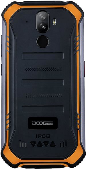 Handy Doogee S40 PRO DualSIM - orange Rückseite