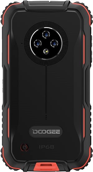 Mobilný telefón Doogee S35 DualSIM červený Zadná strana