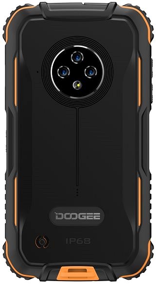 Mobilný telefón Doogee S35 DualSIM oranžový Zadná strana
