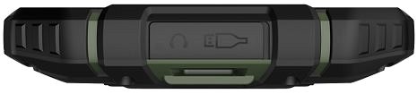 Handy Doogee S96 PRO DualSIM grün Anschlussmöglichkeiten (Ports)