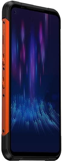 Mobilný telefón Doogee S97 PRO oranžový Bočný pohľad