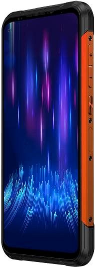 Mobiltelefon Doogee S97 PRO narancssárga Oldalnézet