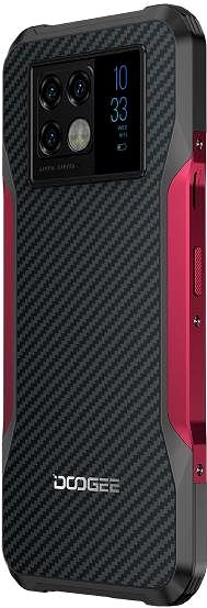 Mobile Phone Doogee V20 5G Red Lateral view