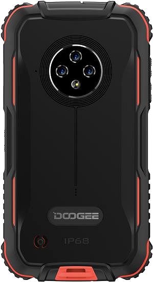 Mobilný telefón Doogee S35T červený Zadná strana