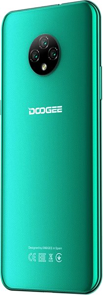 Mobiltelefon Doogee X95 Dual SIM zöld Hátoldal