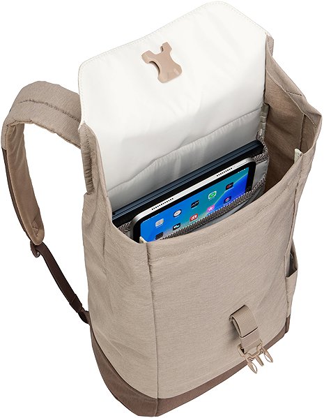 Laptop Backpack Thule Lithos backpack 16 l TLBP213 - Tinted Taupe/Nuanced Brown ...
