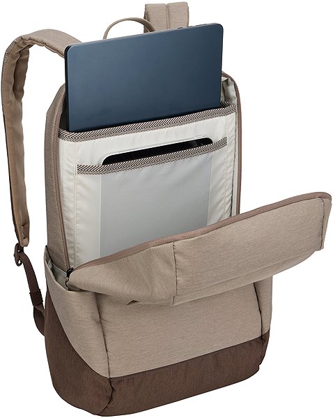 Laptop Backpack Thule Lithos backpack 20 l TLBP216 - Tinted Taupe/Nuanced Brown ...