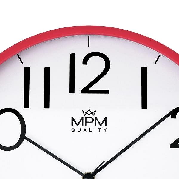 Nástenné hodiny MPM - Nástenné plastové hodiny E01.4188.23 Vlastnosti/technológia
