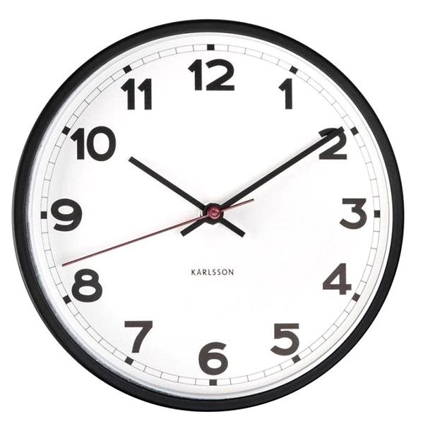 Nástěnné hodiny Karlsson KA5846WH Screen