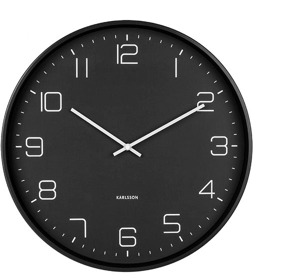 Wall Clock Karlsson KA5751BK Screen