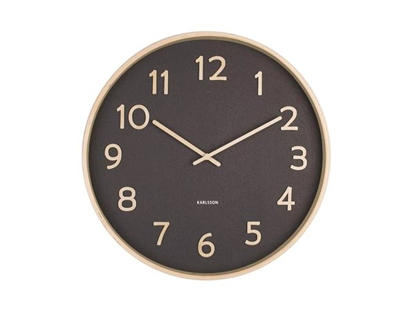 Wall Clock Karlsson KA5852BK Screen