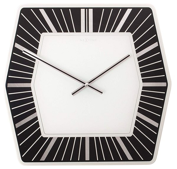 Wall Clock NEXTIME 8128ZW Screen