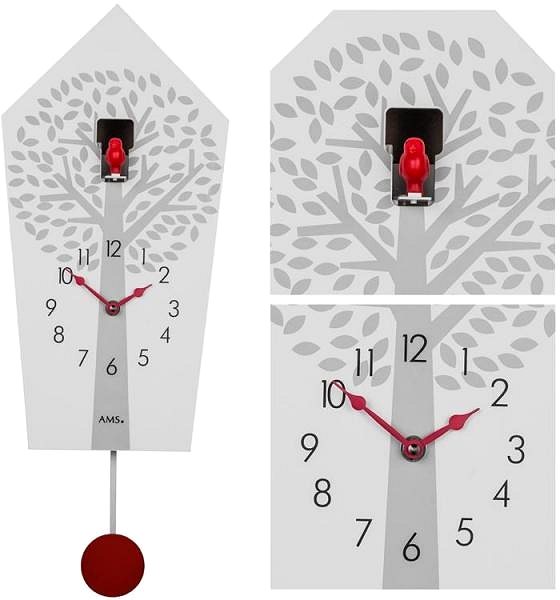 Wall Clock AMS 7286 ...