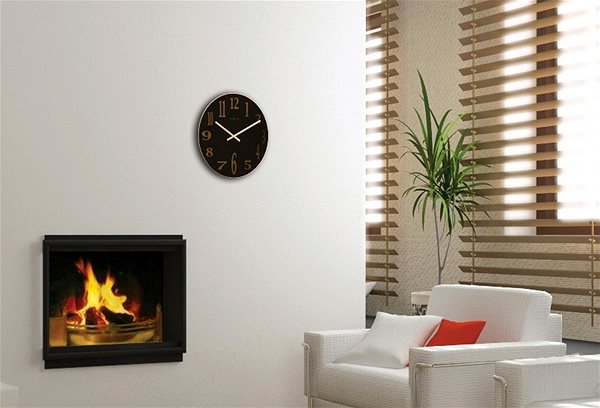 Wall Clock NEXTIME 2472ZW Lifestyle