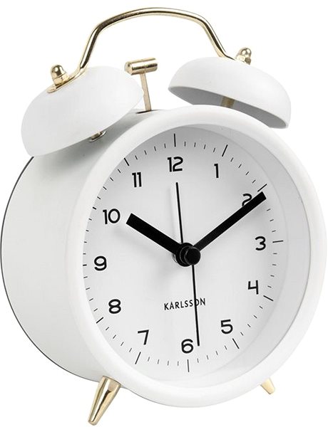 Alarm Clock KARLSSON 5659WH Lateral view