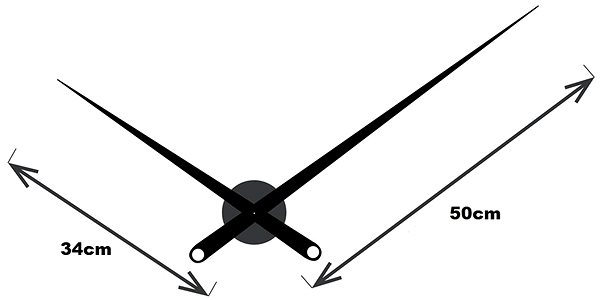 Wall Clock FUTURE TIME FT9150RD Technical draft