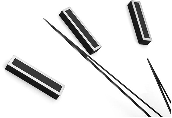 Wall Clock FUTURE TIME FT9600BK Features/technology