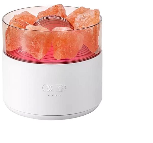 Aroma diffuser DIFÚ Lava-1 aroma diffuser with Himalayan salt .