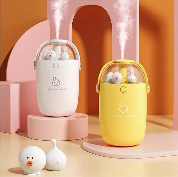 Aroma diffuser DIFÚ Cute-1 cute humidifier with aroma diffuser, pink .