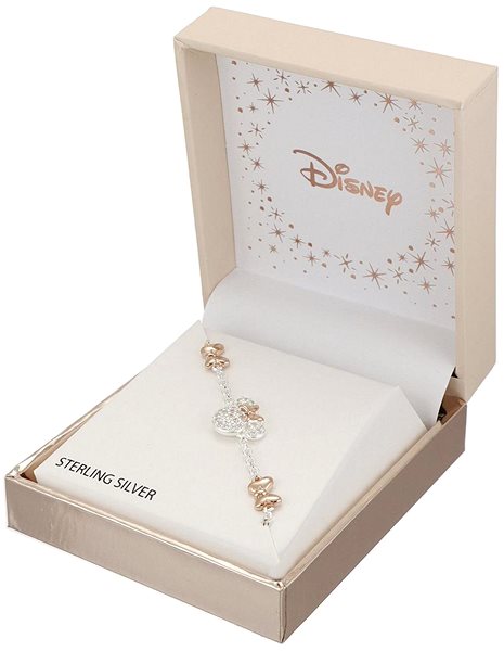DISNEY Minnie Mouse Silver Bracelet BS00041TZWL-55.CS.