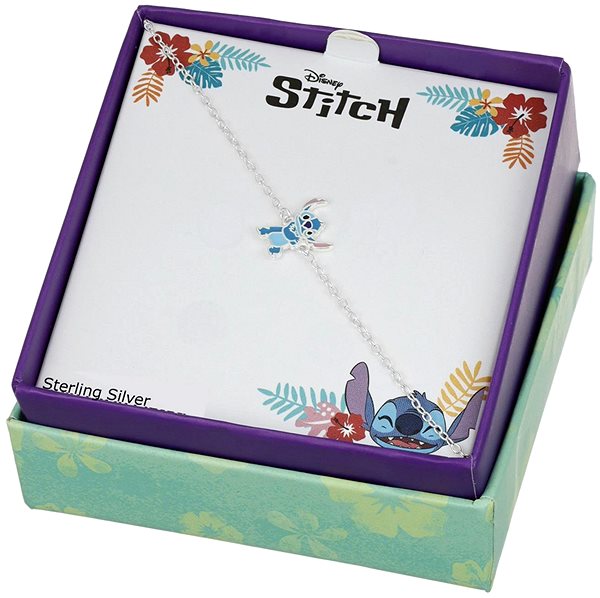 Disney Children's Bracelet Lilo & Stitch Silver BS00094SL-65.CS (Ag 925/1000, 1.26g).