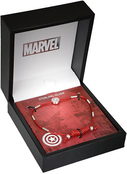 Disney Children's Bracelet Captain America Marvel Textile BS00064RNRL.CS .