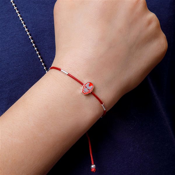 Disney Children's Bracelet Iron Man Marvel Textile BS00065RNRL.CS.