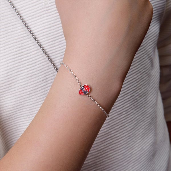 Disney Children's Spider-Man Marvel Bracelet Silver BS00066RL-55.CS (Ag 925/1000, 1.75 g).