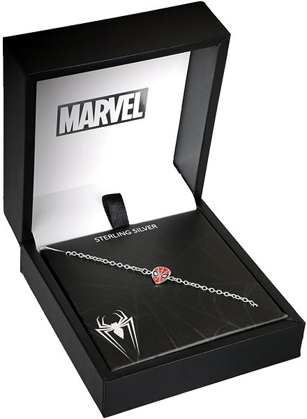 Disney Children's Spider-Man Marvel Bracelet Silver BS00066RL-55.CS (Ag 925/1000, 1.75 g).