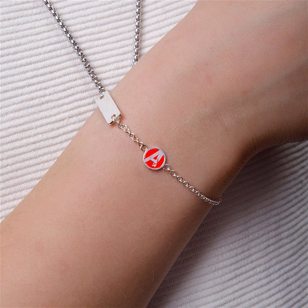 Disney Children's Bracelet with Marvel Avengers Symbol, Silver BS00072RL-55.CS (Ag 925/1000, 2.45 g).
