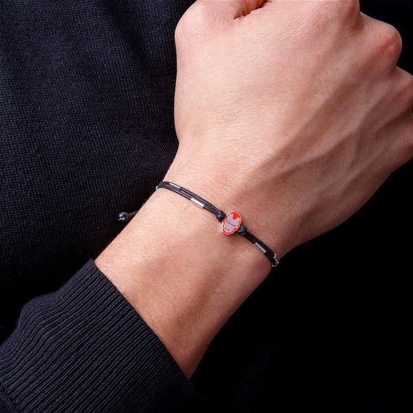 Disney Unisex Bracelet Iron Man Marvel Textile BS00088RL.CS.