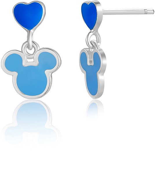 Disney Mini Mickey Mouse children's silver earrings ES00110SL.CS (Ag 925/1000, 0.98g).