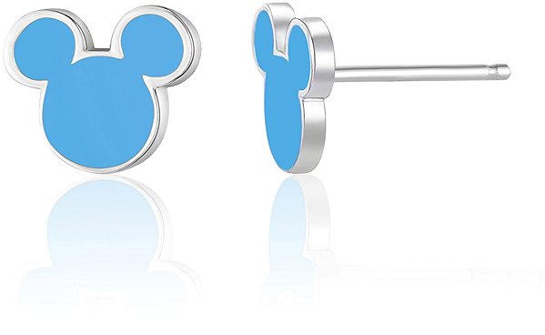 Disney Children's Mini Mickey Mouse silver earrings ES00105SL.CS (Ag 925/1000, 0.74g).
