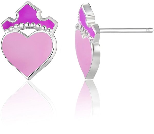 Disney Mini Princess children's silver earrings ES00106SL.CS (Ag 925/1000, 0.74g).