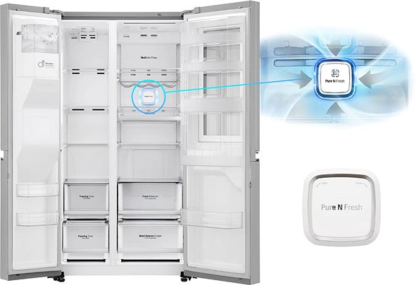 Filter do chladničky LG LT120F Vzduchový filter pre chladničky LG (Pure N fresh system) ...